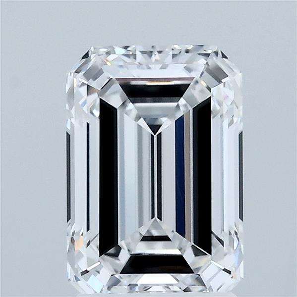 2ct Emerald D VVS2 Lab Created Diamond