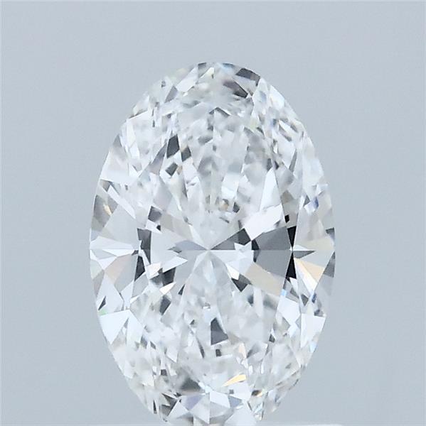 1ct Oval E VS1 Lab Created Diamond