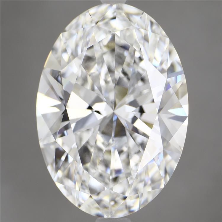 8ct Oval E VVS2 Lab Created Diamond