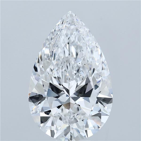 8.03ct Pear D VS2 Lab Created Diamond