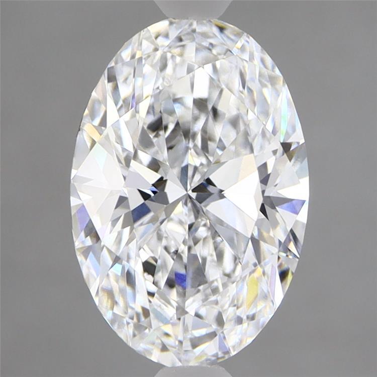 2.19ct Oval D VVS2 Lab Created Diamond