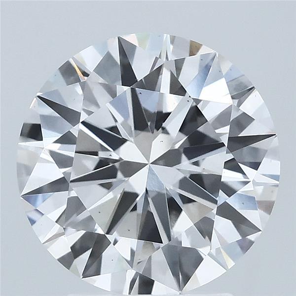 3ct Round E VS1 Lab Created Diamond