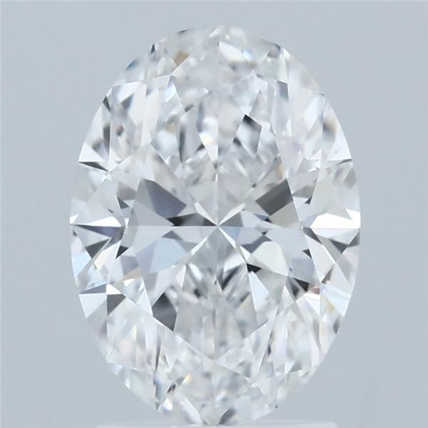 2ct Oval D IF Lab Created Diamond