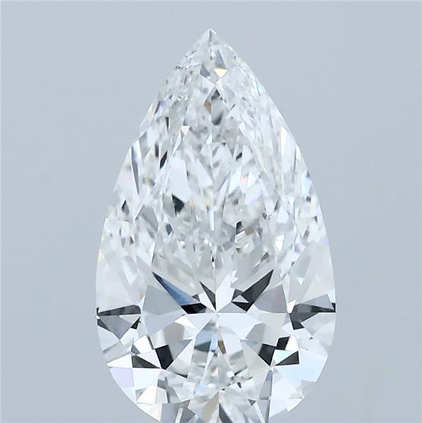 1.83ct Pear E VVS2 Lab Created Diamond