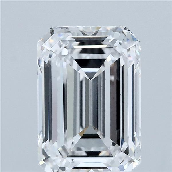 2.5ct Emerald D VS1 Lab Created Diamond