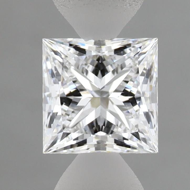 1.06ct Princess D VS1 Lab Created Diamond