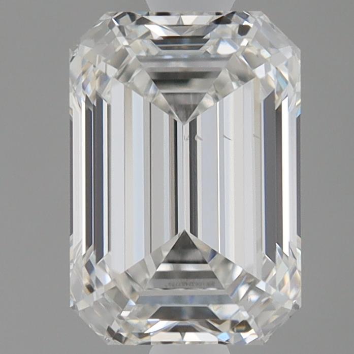 0.9ct Emerald F VS2 Lab Created Diamond