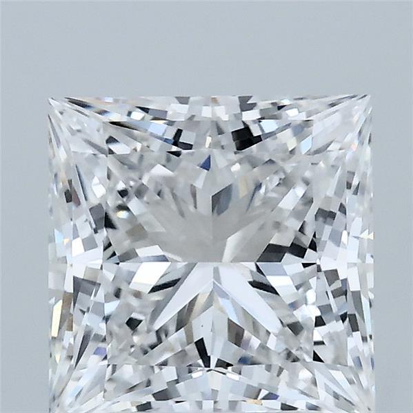 2.58ct Princess E VVS2 Lab Created Diamond