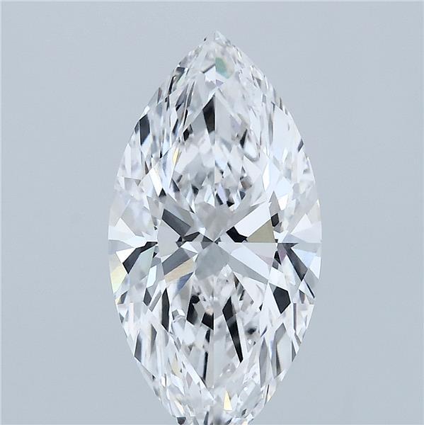 2.73ct Marquise D VVS2 Lab Created Diamond