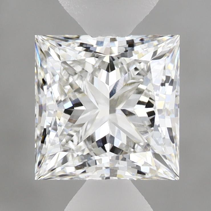 1.56ct Princess F VVS2 Lab Created Diamond