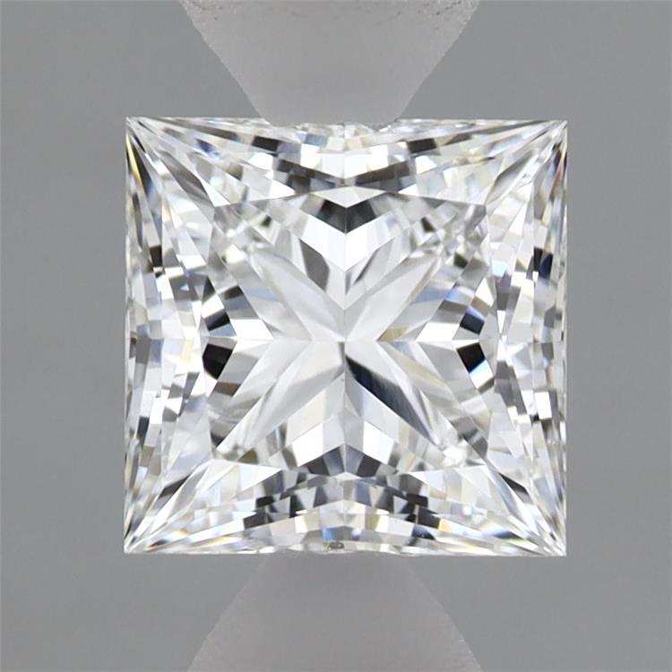 1.3ct Princess D VVS2 Lab Created Diamond