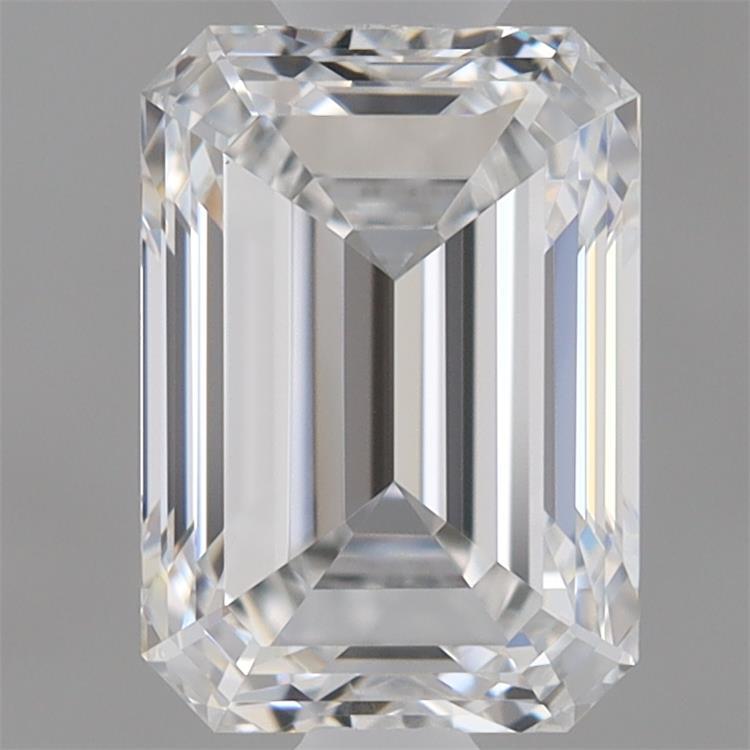 1.13ct Emerald E VVS2 Lab Created Diamond