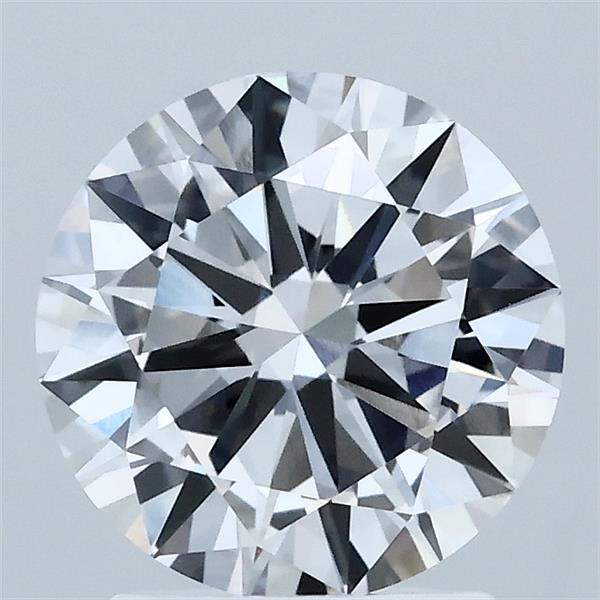 2ct Round E VVS2 Lab Created Diamond