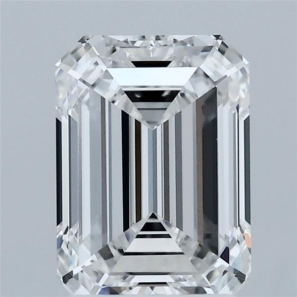 2.1ct Emerald D VS1 Lab Created Diamond