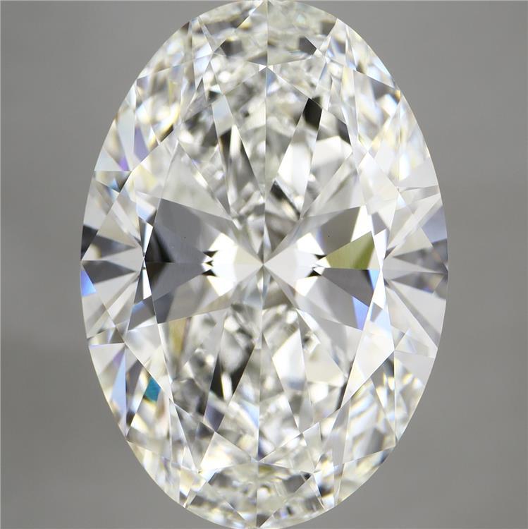 12.08ct Oval F VVS2 Lab Created Diamond