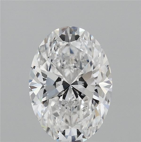 3.01ct Oval E VVS1 Lab Created Diamond