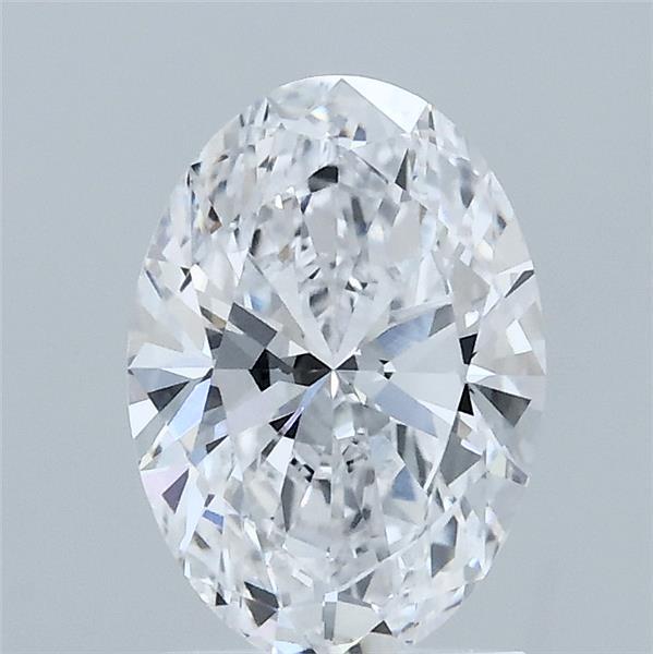 1.33ct Oval D VVS2 Lab Created Diamond
