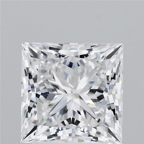 3.06ct Princess D VVS2 Lab Created Diamond