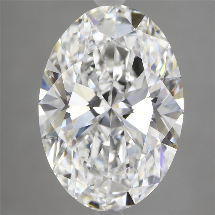 4.91ct Oval E VVS2 Lab Created Diamond