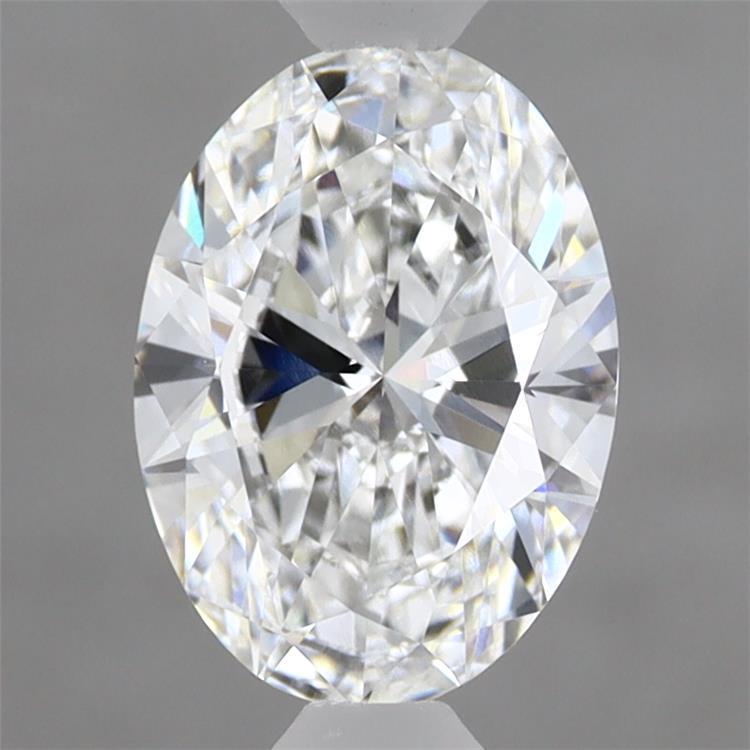 1.35ct Oval D VVS1 Lab Created Diamond