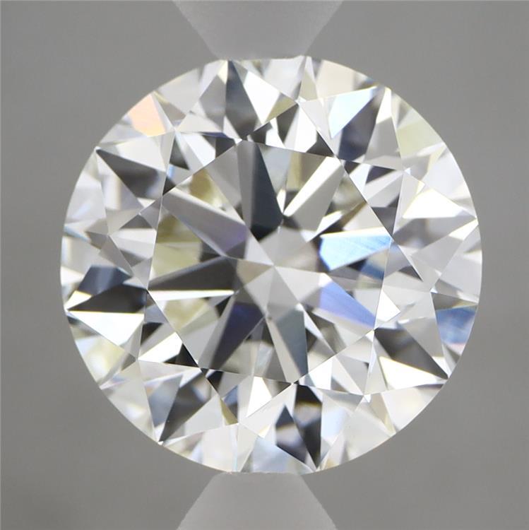 3.72ct Round F VVS2 Lab Created Diamond