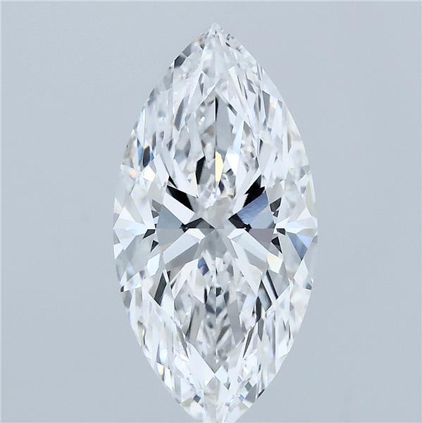 2.72ct Marquise E VVS2 Lab Created Diamond