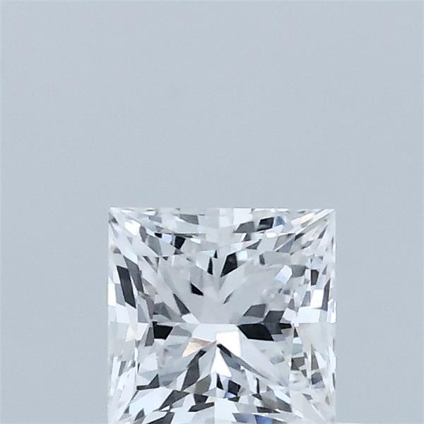 0.63ct Princess D VVS2 Lab Created Diamond