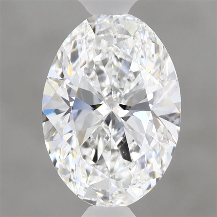 1.56ct Oval D VVS2 Lab Created Diamond