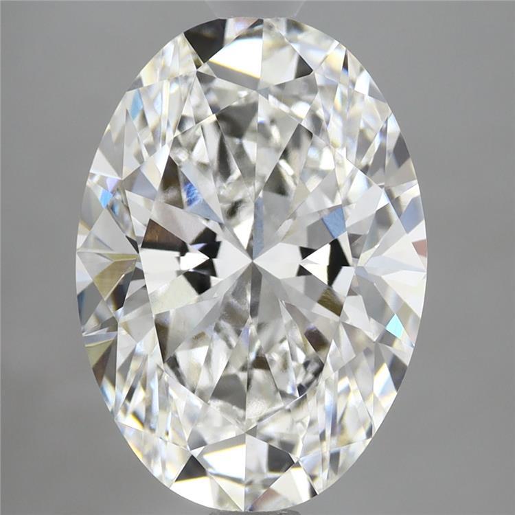 4.8ct Oval F VS1 Lab Created Diamond