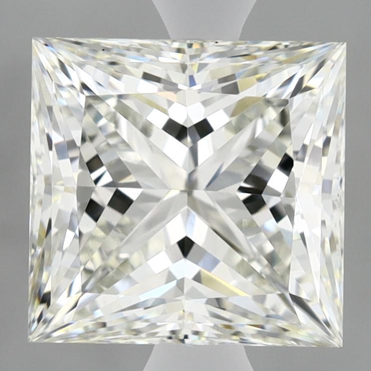 3.03ct Princess G VVS2 Lab Created Diamond