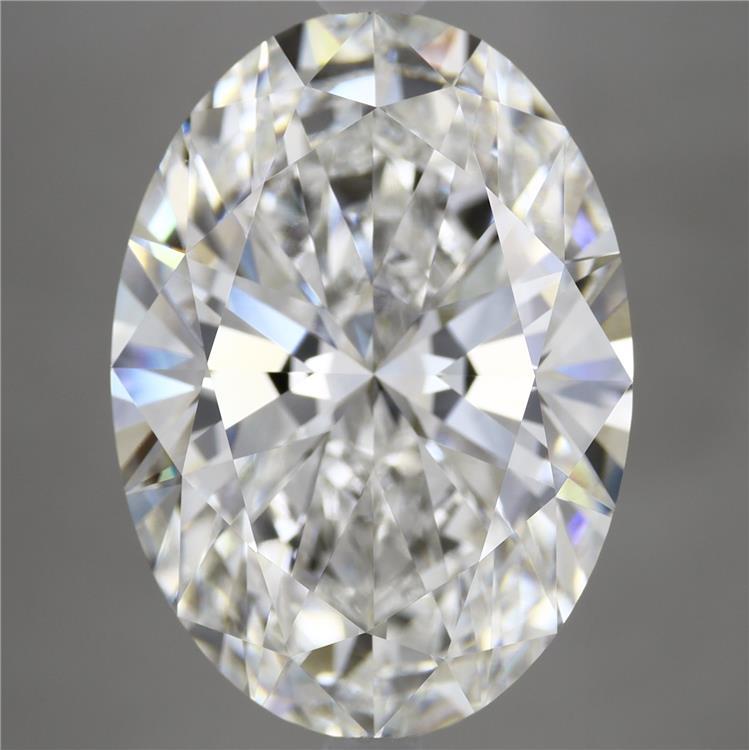 7.08ct Oval E VVS2 Lab Created Diamond