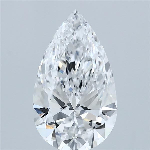 1.47ct Pear D VVS2 Lab Created Diamond