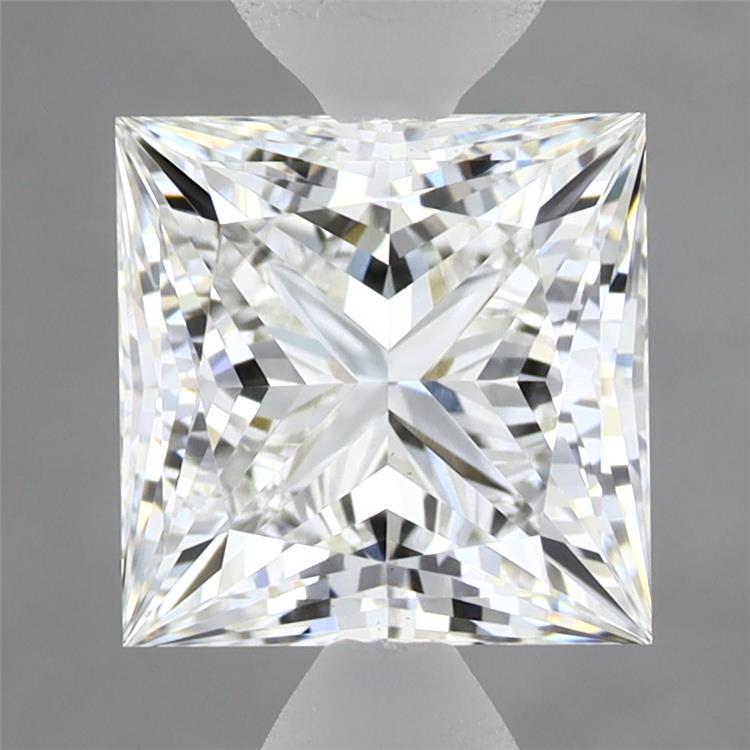 2.59ct Princess E VS1 Lab Created Diamond