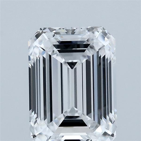 1.58ct Emerald D VVS2 Lab Created Diamond