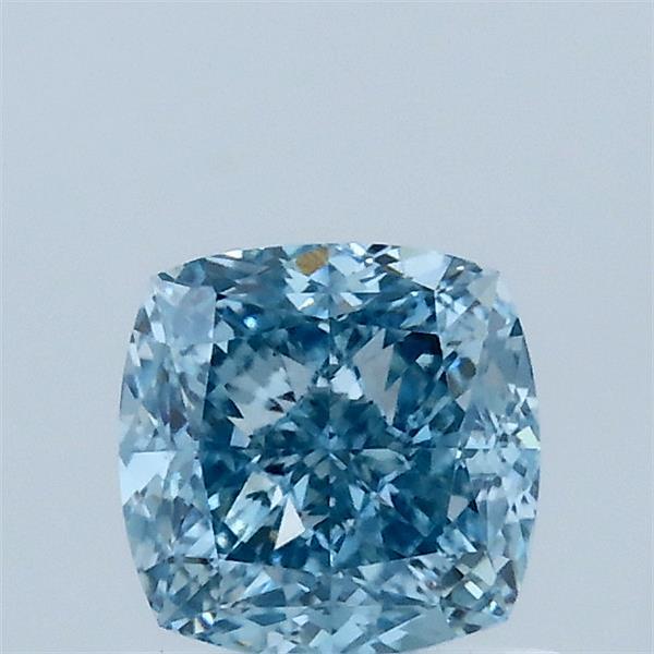 1.03ct Cushion FANCY VIVID BLUE VS1 Lab Created Diamond