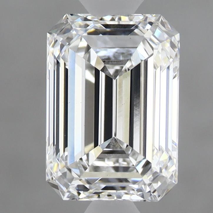 1.6ct Emerald D VS1 Lab Created Diamond
