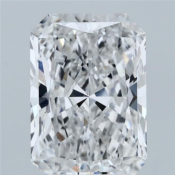 3ct Radiant E VS1 Lab Created Diamond