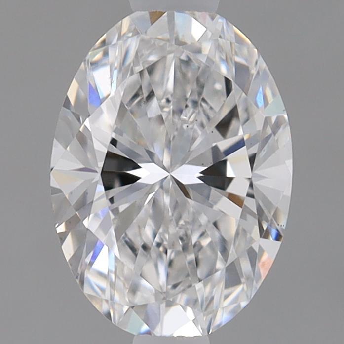 0.96ct Oval D VS2 Lab Created Diamond