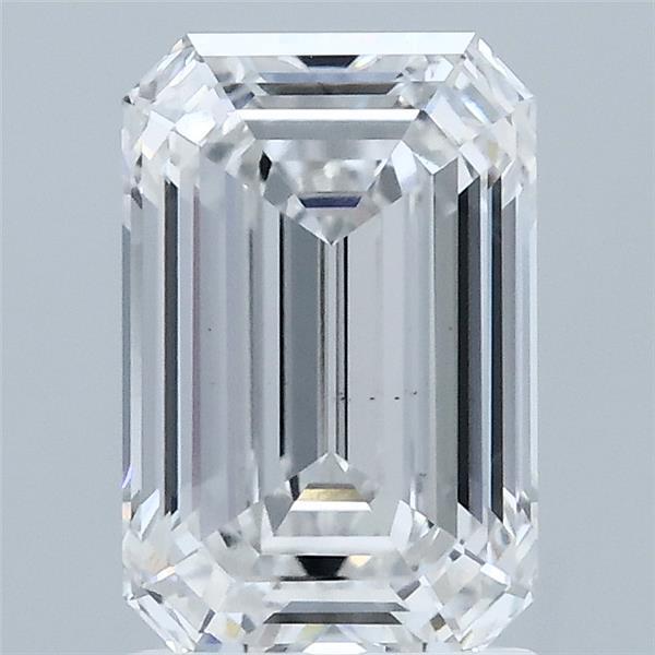 2.07ct Emerald E VS1 Lab Created Diamond