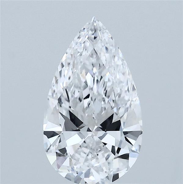 1ct Pear D VVS2 Lab Created Diamond