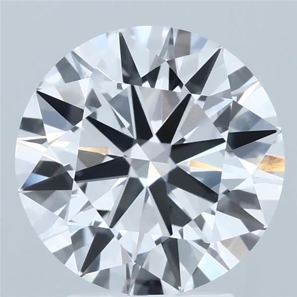 3.22ct Round D VVS2 Lab Created Diamond