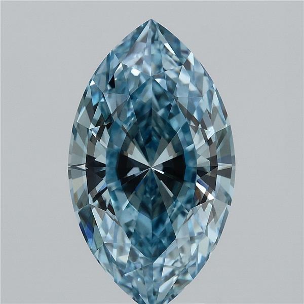 1.53ct Oval FANCY VIVID PINK VS1 Lab Created Diamond