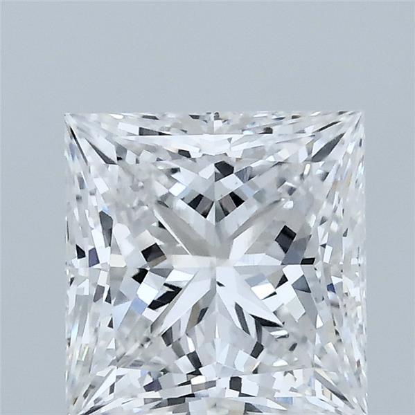2.01ct Princess D VVS1 Lab Created Diamond