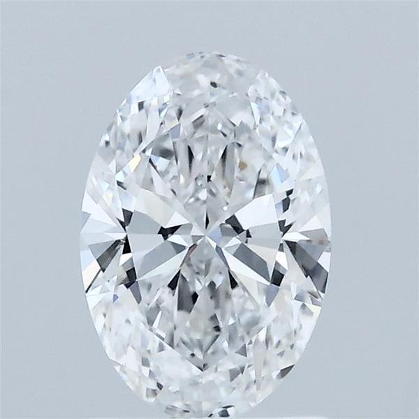 1ct Oval D VS1 Lab Created Diamond