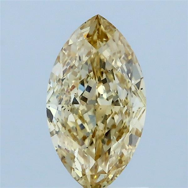 1.01ct Marquise FANCY YELLOW VS2 Lab Created Diamond