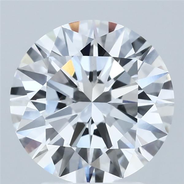 3.01ct Round F VVS2 Lab Created Diamond