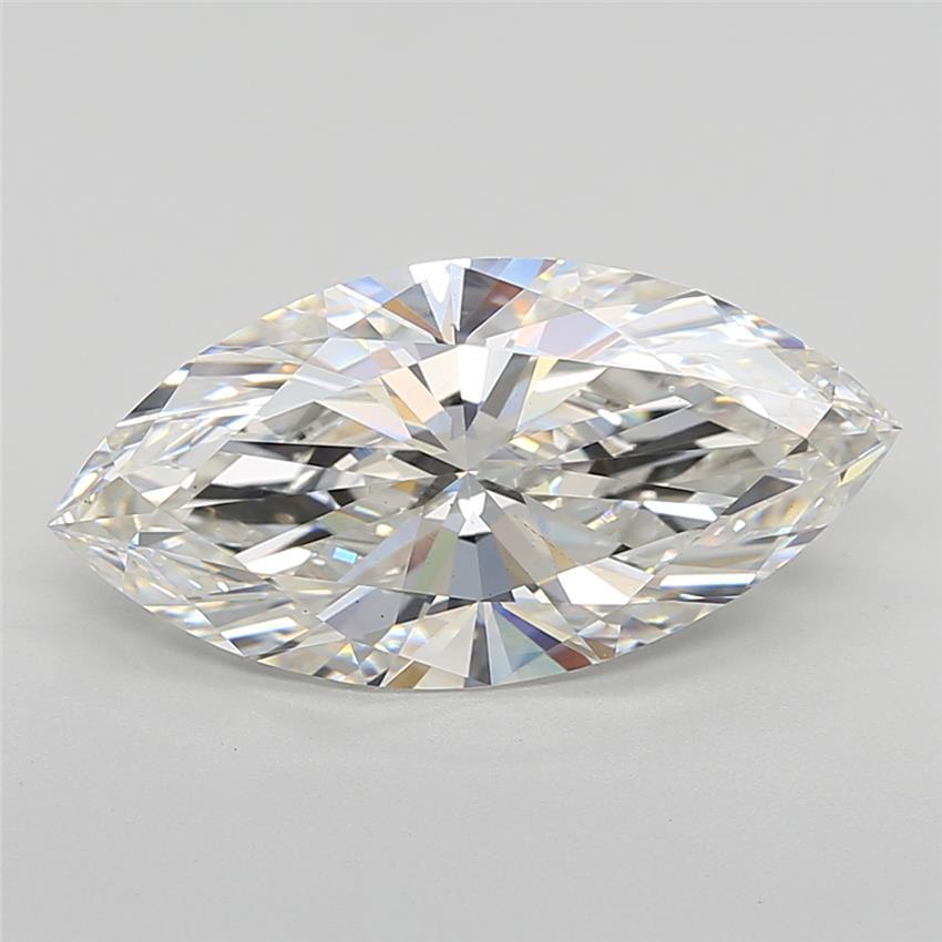 5.45ct Marquise F VS1 Lab Created Diamond