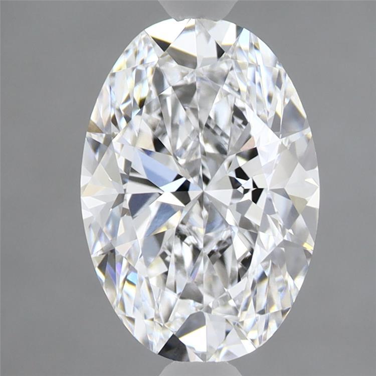 2.23ct Oval D VVS2 Lab Created Diamond