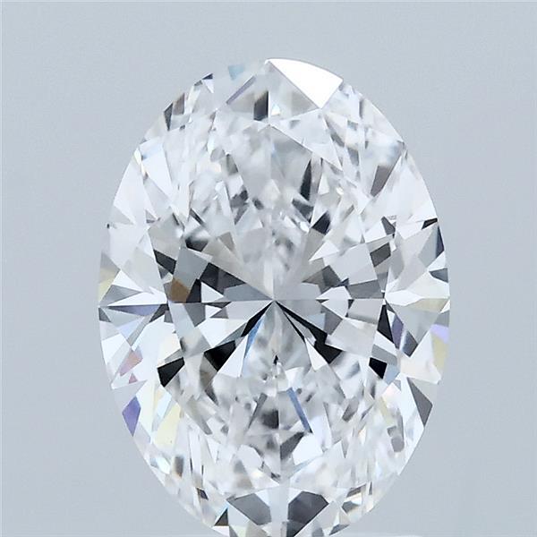 2.01ct Oval D VVS2 Lab Created Diamond