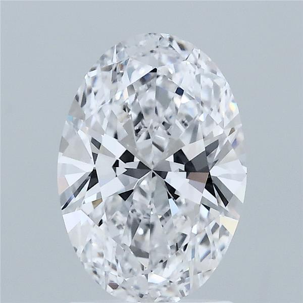 1.72ct Oval D VVS2 Lab Created Diamond